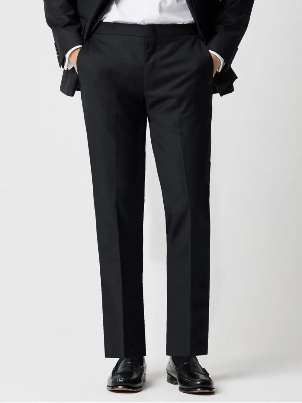 J.Crew Slim-fit Thompson tuxedo pant Men’s 29x32 NWT Formal Dress Black Tie